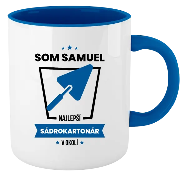 Hrnček  Najlepší v okolí - sádrokartonár