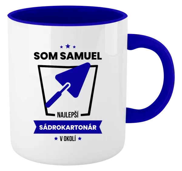 Hrnček  Najlepší v okolí - sádrokartonár