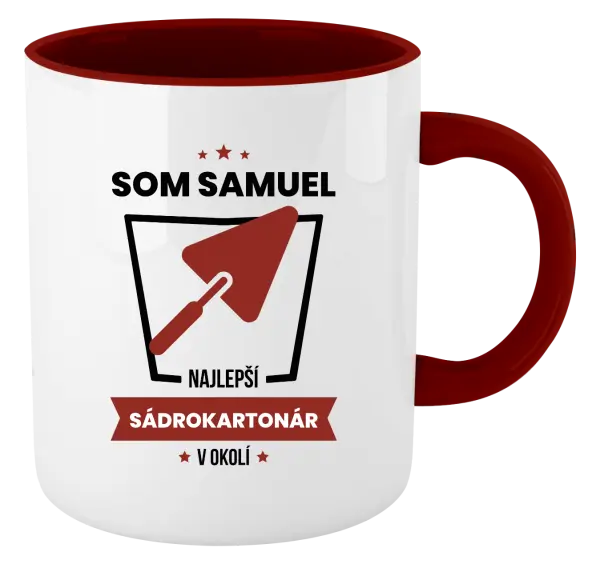 Hrnček  Najlepší v okolí - sádrokartonár