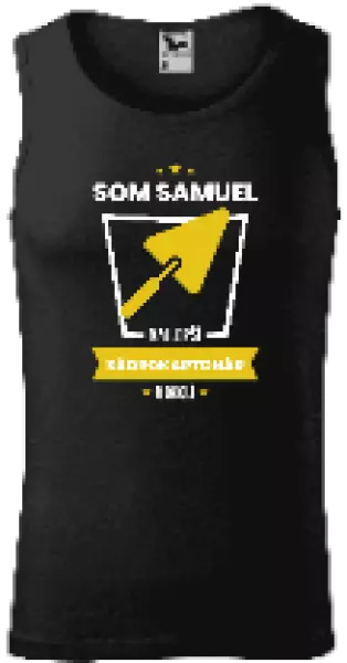 Pánske tielko Najlepší v okolí - sádrokartonár