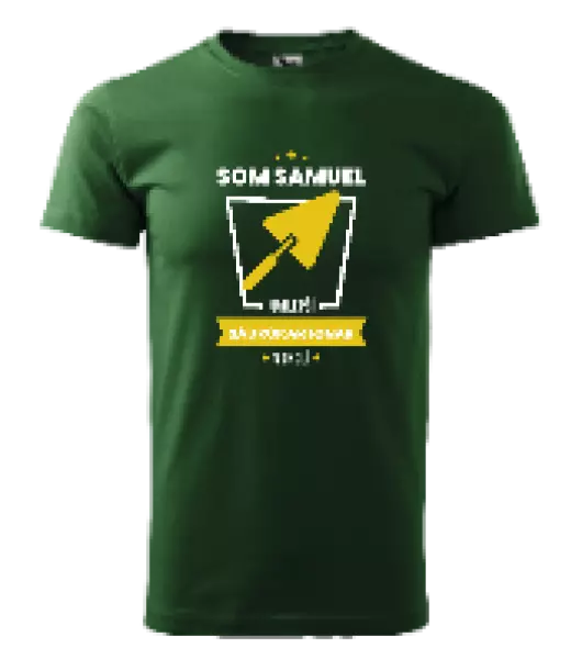 Pánske tričko Najlepší v okolí - sádrokartonár