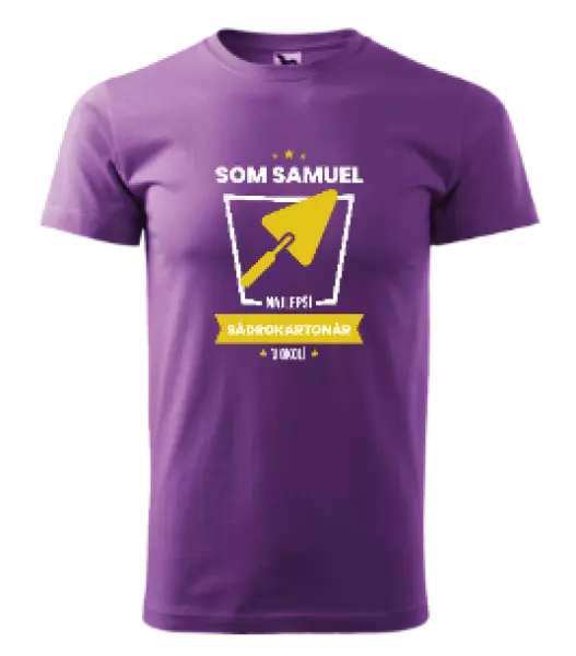 Pánske tričko Najlepší v okolí - sádrokartonár