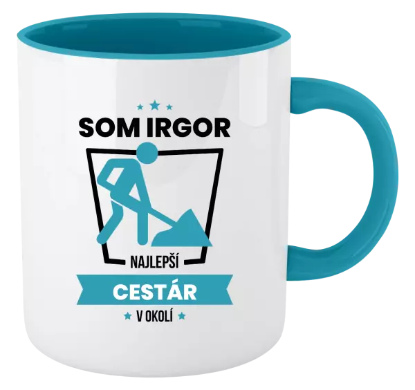 Hrnček  Najlepší v okolí - cestár