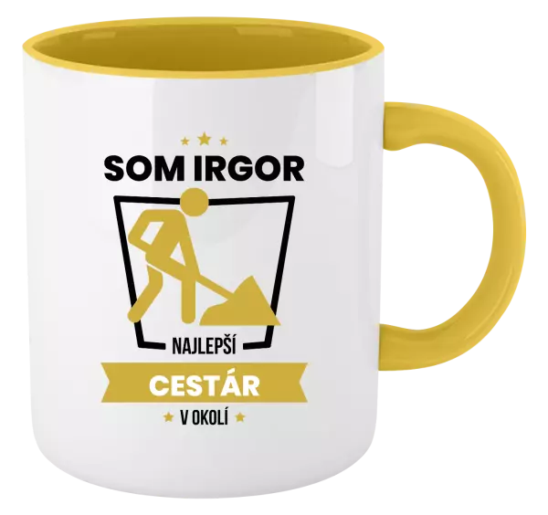 Hrnček  Najlepší v okolí - cestár