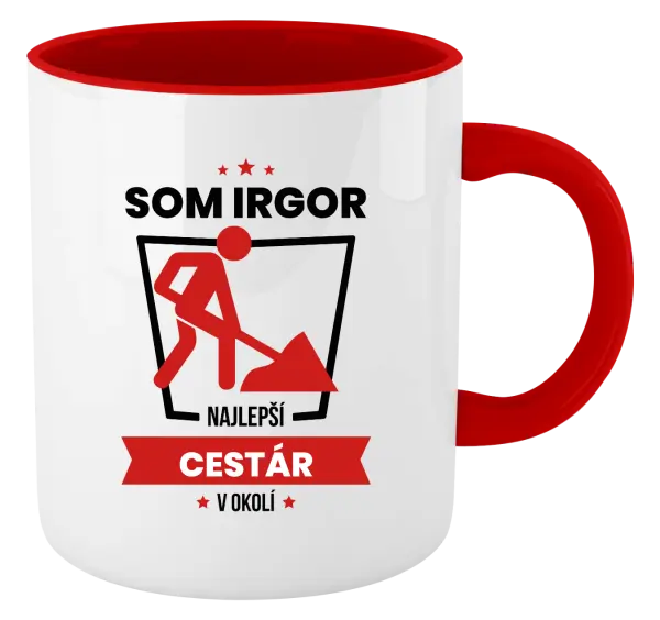 Hrnček  Najlepší v okolí - cestár