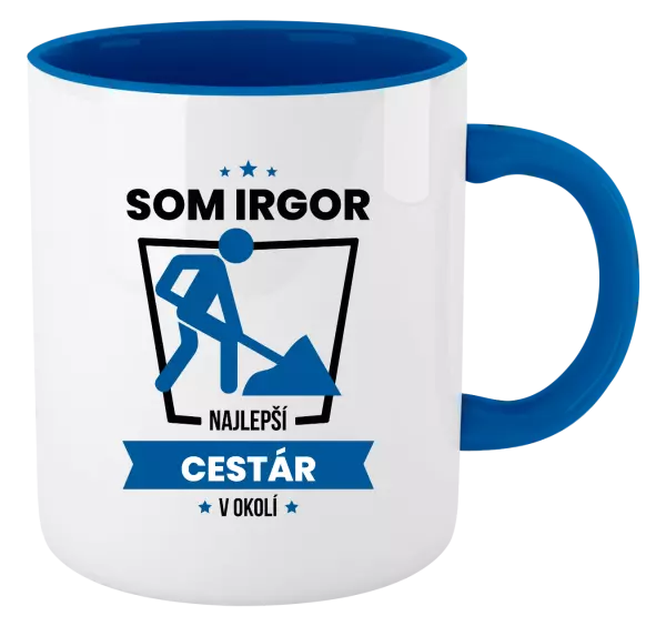 Hrnček  Najlepší v okolí - cestár