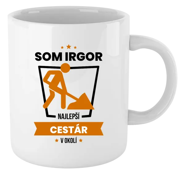 Hrnček Najlepší v okolí - cestár