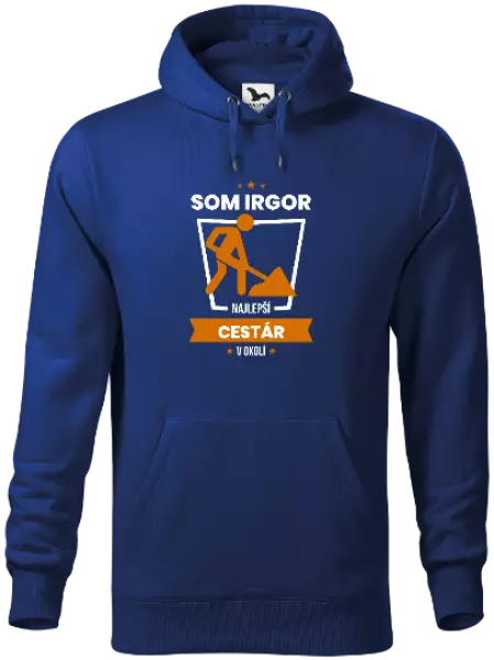 Pánska mikina Najlepší v okolí - cestár