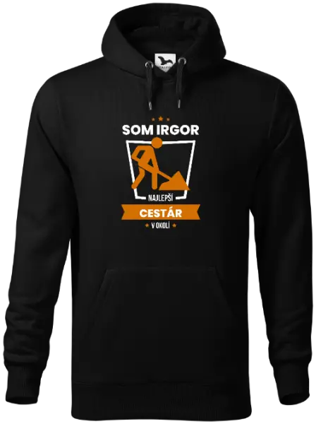 Pánska mikina Najlepší v okolí - cestár