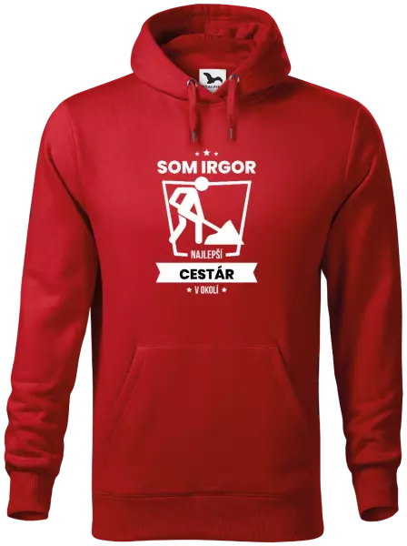 Pánska mikina Najlepší v okolí - cestár