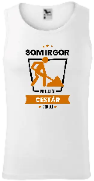 Pánske tielko Najlepší v okolí - cestár