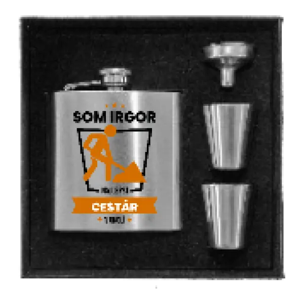 Ploskačka v krabičke Najlepší v okolí - cestár