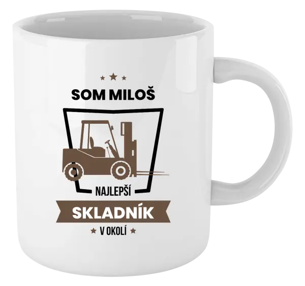 Hrnček Najlepší v okolí - skladník