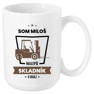 Hrnček Najlepší v okolí - skladník