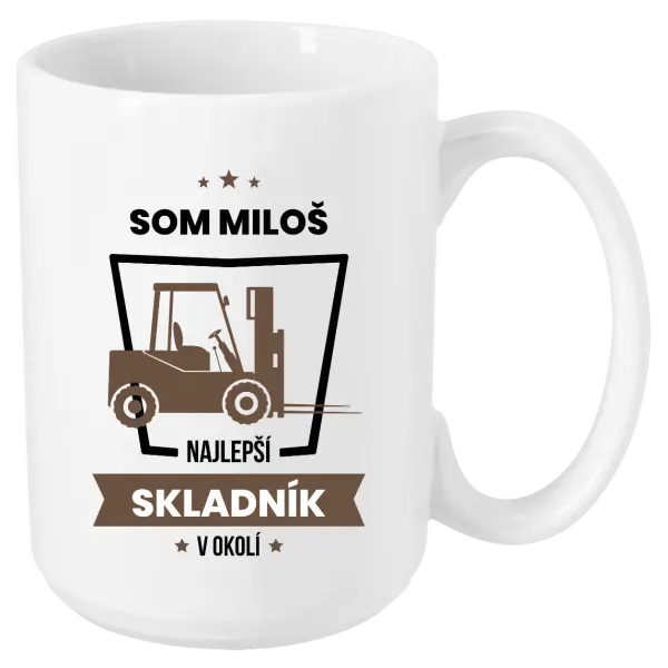 Hrnček Najlepší v okolí - skladník