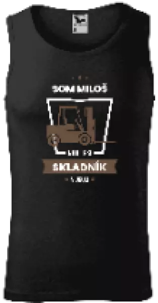 Pánske tielko Najlepší v okolí - skladník