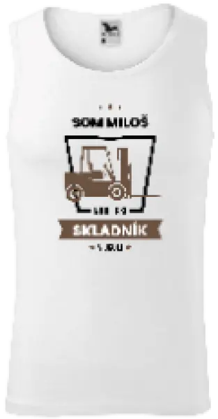 Pánske tielko Najlepší v okolí - skladník