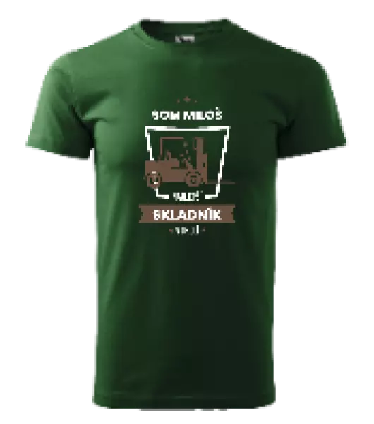 Pánske tričko Najlepší v okolí - skladník