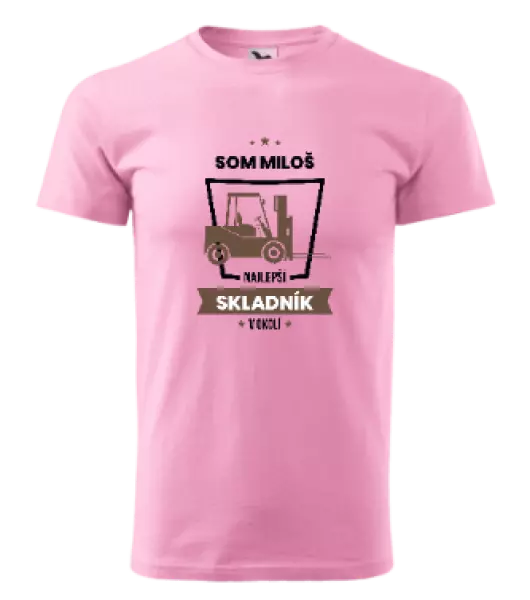 Pánske tričko Najlepší v okolí - skladník