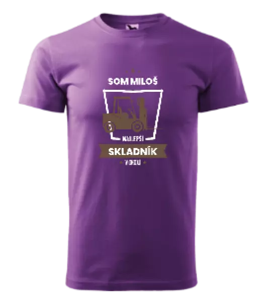 Pánske tričko Najlepší v okolí - skladník