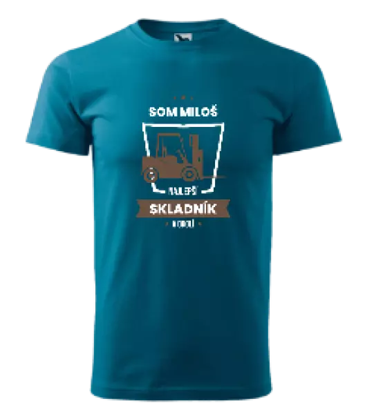 Pánske tričko Najlepší v okolí - skladník