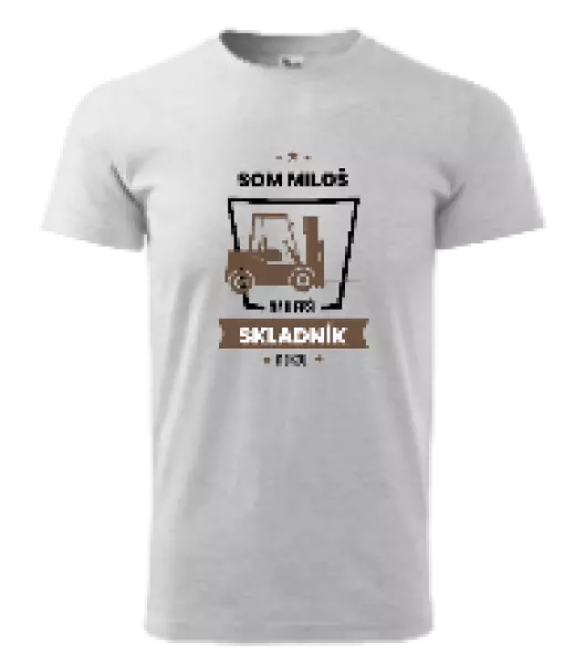 Pánske tričko Najlepší v okolí - skladník