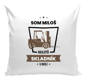 Vankúš Najlepší v okolí - skladník