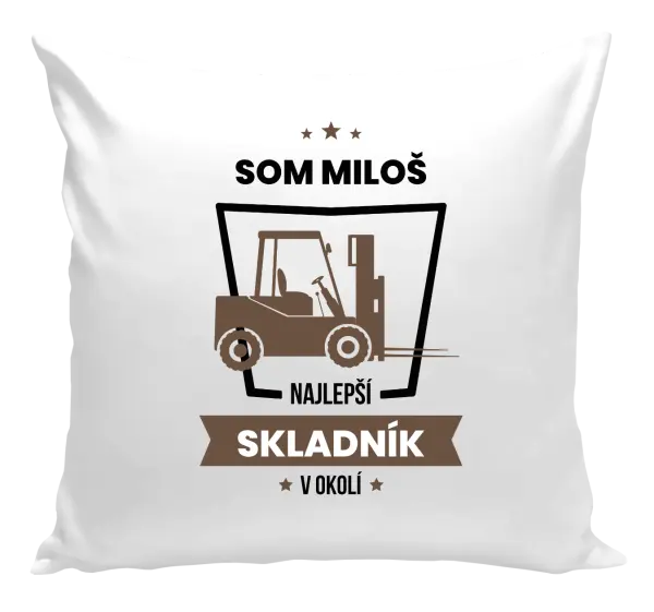 Vankúš Najlepší v okolí - skladník