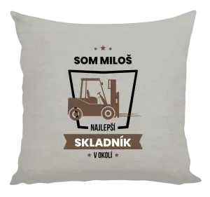 Vankúš Najlepší v okolí - skladník