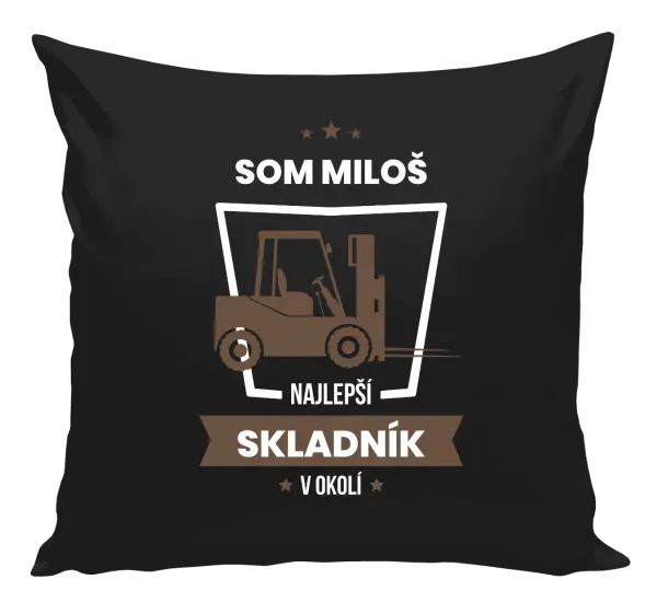 Vankúš Najlepší v okolí - skladník