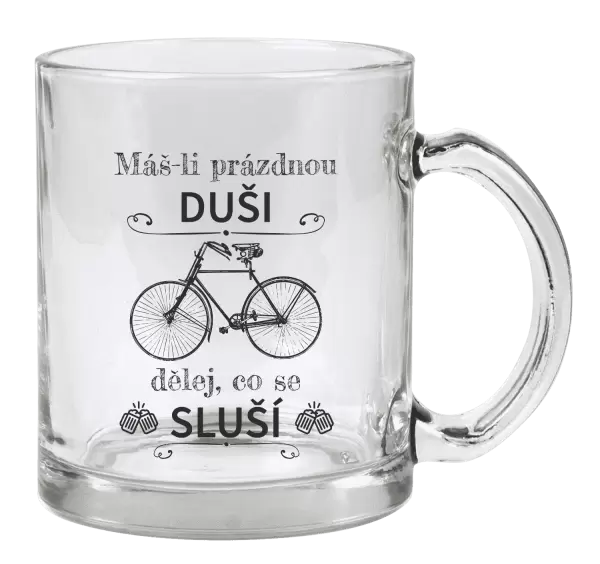 Hrnek Máš-li prázdnou duši, dělej, co se sluší