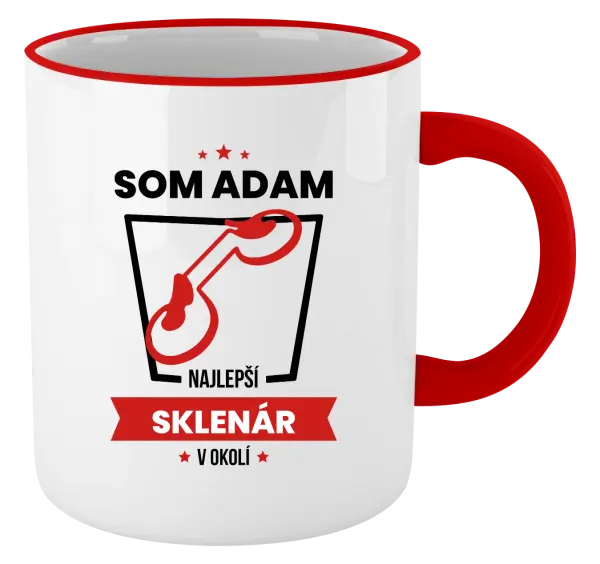 Hrnček Najlepší v okolí - sklenár