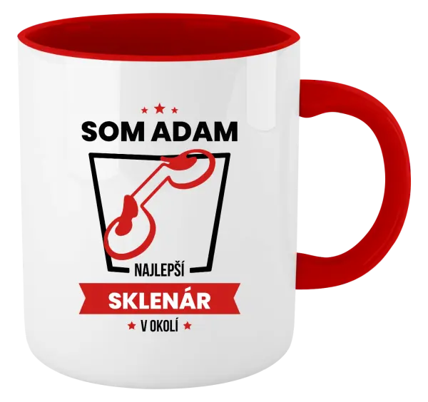 Hrnček  Najlepší v okolí - sklenár