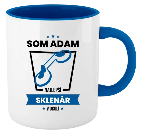 Hrnček  Najlepší v okolí - sklenár