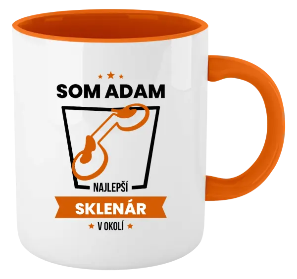 Hrnček  Najlepší v okolí - sklenár