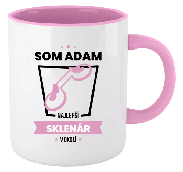 Hrnček  Najlepší v okolí - sklenár