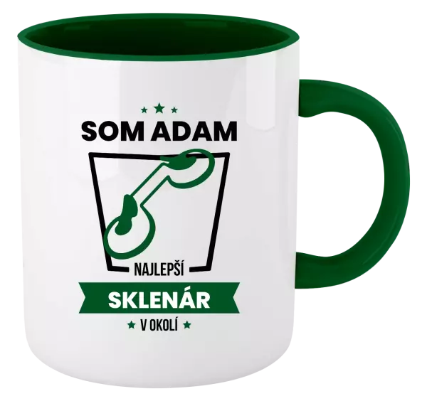 Hrnček  Najlepší v okolí - sklenár