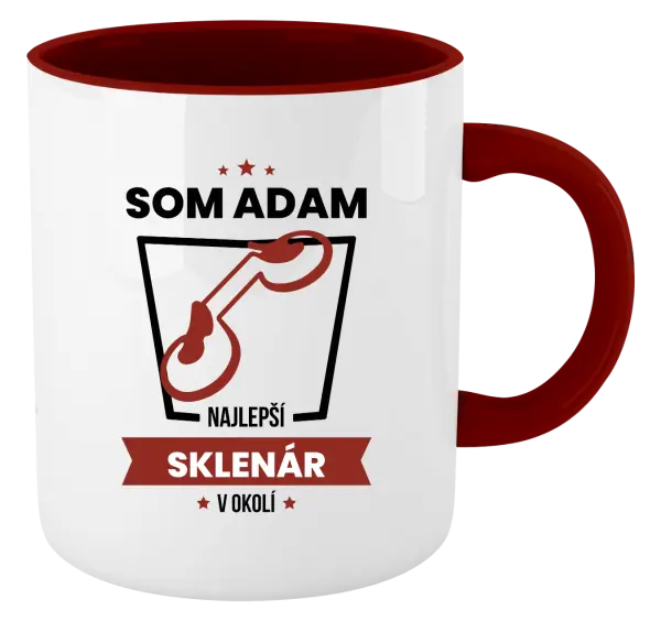 Hrnček  Najlepší v okolí - sklenár