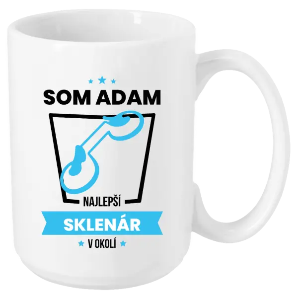 Hrnček Najlepší v okolí - sklenár