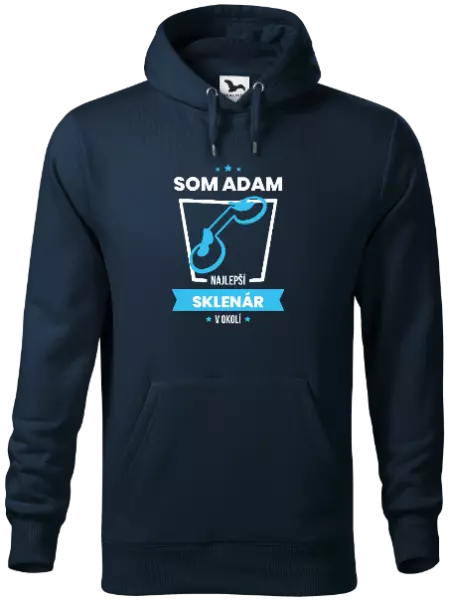 Pánska mikina Najlepší v okolí - sklenár