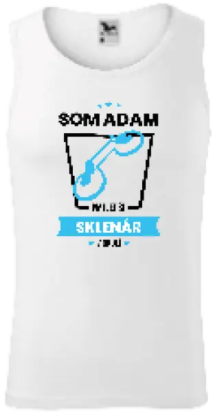 Pánske tielko Najlepší v okolí - sklenár