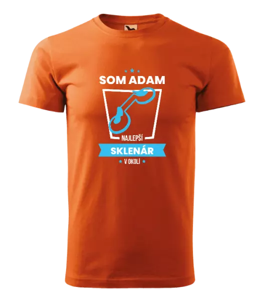 Pánske tričko Najlepší v okolí - sklenár