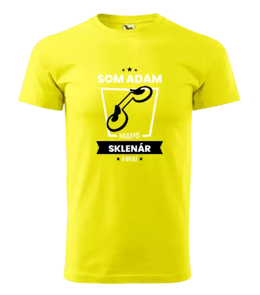 Pánske tričko Najlepší v okolí - sklenár