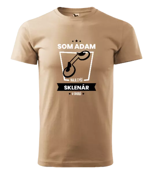 Pánske tričko Najlepší v okolí - sklenár