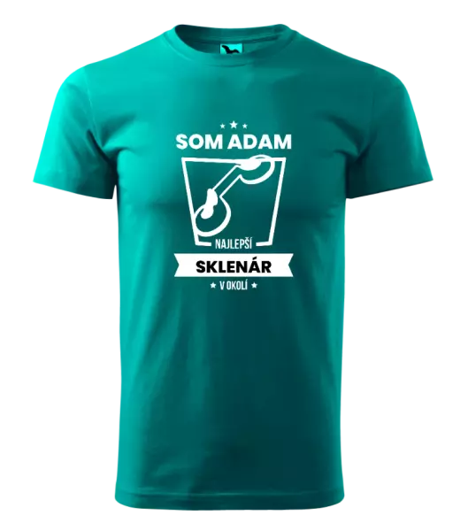 Pánske tričko Najlepší v okolí - sklenár