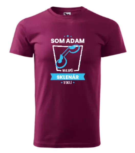 Pánske tričko Najlepší v okolí - sklenár