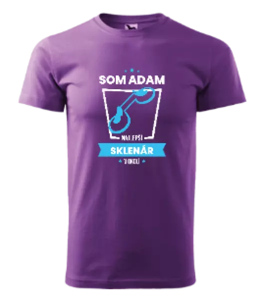 Pánske tričko Najlepší v okolí - sklenár