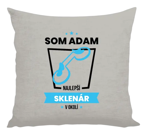 Vankúš Najlepší v okolí - sklenár