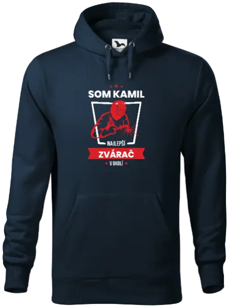 Pánska mikina Najlepší v okolí - zvárač