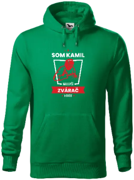 Pánska mikina Najlepší v okolí - zvárač